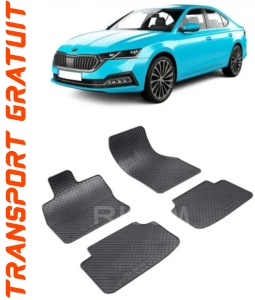 Skoda Octavia IV fabricat din 06.2020 - Prezent, Sedan, set covorase auto dedicate, din cauciuc 100% Premium accesorii pentru autoturismul tau - masina v151061