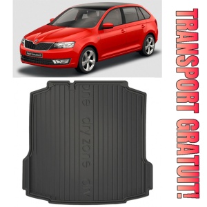 Skoda Rapid din 10.2012 - 03.2019 Hatchback *1 , Tavita Pentru Portbagaj Lux Premium Dedicata, - Img 1