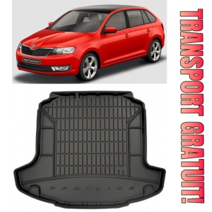 Skoda Rapid Hatchback din 10.2012 - 03.2019, Tavita Pentru Portbagaj Lux Premium Dedicata, Portbagaj Superior *1