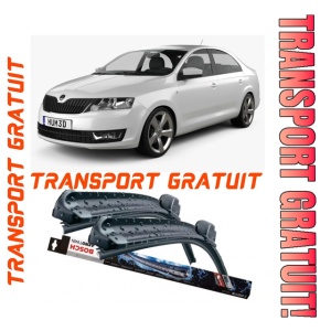 Skoda Rapid Set 2 stergatoare parbriz Bosch Bosch Aerotwin compatibile cu Skoda Rapid 2012-2019 (57.5 cm / 40 cm)
