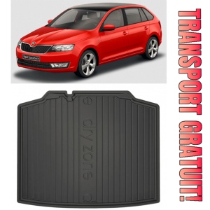 Skoda Rapid Spaceback din 10.2013 - 03.2019 Hatchback Portbagaj Inferior *1, Tavita Pentru Portbagaj Lux Premium Dedicata,