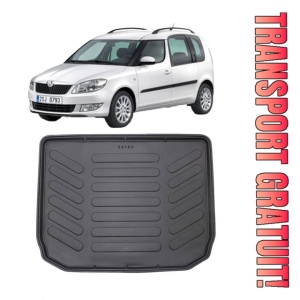 Skoda Roomster 2006-2015 Tavita cauciuc pentru protectie portbagaj dedicata pentru SKODA Roomster Transport Gratuit