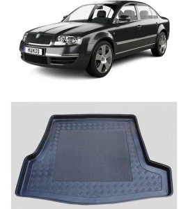 Skoda Superb I Sedan din 2002 - 2008 *1, Tavita Pentru Portbagaj Lux Premium Dedicata, accesorii pentru autoturismul tau - masina v190782