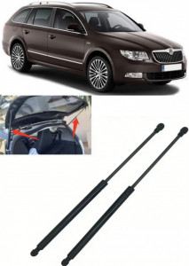 Skoda Superb II Set 2 amortizoare pentru portbagaj / haion Krosno compatibil cu Skoda Superb II Combi fabricat intre 2008-2015 accesorii pentru autoturismul tau - masina v89847