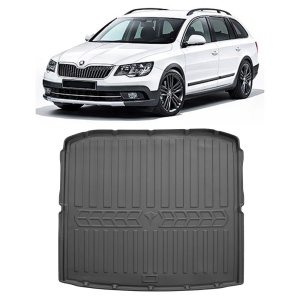 Skoda Superb III (3V) Liftback (2015-prezent) Tavita cauciuc pentru protectie portbagaj dedicata pentru SKODA Superb Transport Gratuit accesorii pentru autoturismul tau - masina v24105