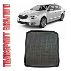 Skoda Superb III din 05.2015 - Prezent Sedan *3 , Tavita Pentru Portbagaj Lux Premium Dedicata,