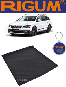 Skoda Superb III din 09.2015 - Prezent Combi Portbagaj Superior *2, Tavita Pentru Portbagaj Lux Premium Dedicata, accesorii pentru autoturismul tau - masina v178406