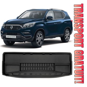 Ssangyong Rexton W IV Suv din 11.2017 - Prezent, Tavita Pentru Portbagaj Lux Premium Dedicata, Portbagaj Inferior Rand 3 Ridicat *1