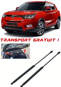 SSANGYONG TIVOLI - Set 2 amortizoare pentru portbagaj / haion compatibil cu SSANGYONG TIVOLI fabricat 2015 – 2020 accesorii pentru autoturismul tau - masina v26865