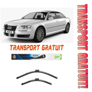 Stergatoare Audi A8 D3 Set 2 stergatoare parbriz Valeo 60 cm/60 cm pentru Audi A8 D3 (4E2, 4E8) din 2002-2010 (60 cm / 60 cm)
