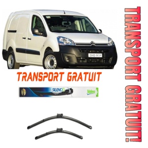 Stergatoare Citroen Berlingo Set 2 stergatoare parbriz Valeo 65 cm /40 cm pentru Citroen Berlingo Box Body/Mpv (B9) din 2008-2017 (65 cm / 40 cm)