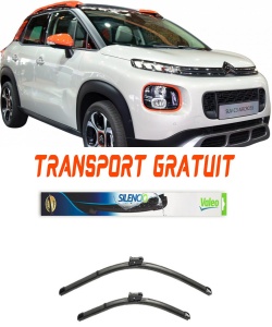 Stergatoare Citroen C3 Aircross Set 2 stergatoare parbriz Valeo 65 cm/40 cm pentru Citroen C3 Aircross II (2R_, 2C_) din 2017 (65 cm / 40 cm) accesorii pentru autoturismul tau - masina v10499