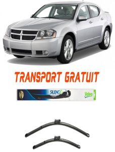 Stergatoare Dodge Avenger Set 2 stergatoare parbriz Valeo 60 cm/53 cm pentru Dodge Avenger din 2007-2014 (60 cm / 53 cm) accesorii pentru autoturismul tau - masina v7499