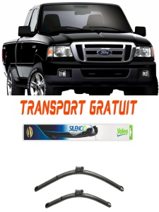 Stergatoare Ford Ranger Set 2 stergatoare parbriz Valeo 60 cm/38 cm pentru Ford Ranger (Tke) din 2011 (60 cm / 38 cm) accesorii pentru autoturismul tau - masina v15035
