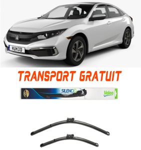 Stergatoare Honda Civic Xi Hatchback Set 2 stergatoare parbriz Valeo 60 cm/47.5 cm pentru Honda Civic Xi Hatchback (Fl) din 2022 (60 cm / 47.5 cm) accesorii pentru autoturismul tau - masina v21311
