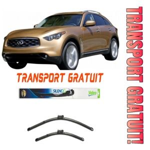 Stergatoare Infiniti Fx Set 2 stergatoare parbriz Valeo pentru Infiniti Fx 2003-2008 (55 cm / 50 cm)
