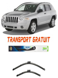 Stergatoare Jeep Compass Set 2 stergatoare parbriz Valeo pentru Jeep Compass 2006 (55 cm / 50 cm) accesorii pentru autoturismul tau - masina v13291