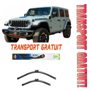 Stergatoare Jeep Wrangler Set 2 stergatoare parbriz Valeo pentru Jeep Wrangler 2017 (40 cm / 40 cm)