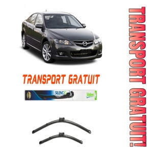 Stergatoare Mazda 6 Saloon Set 2 stergatoare parbriz Valeo 600/475mm pentru Mazda 6 Saloon (GG) (2002-2007) (55 cm / 47.5 cm)