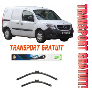 Stergatoare Mercedes Citan Set 2 stergatoare parbriz Valeo pentru Mercedes-Benz Citan 2012-2021 (55 cm / 53 cm)