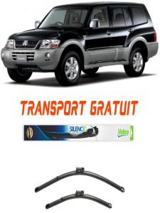 Stergatoare Mitsubishi Pajero III Canvas Top Set 2 stergatoare parbriz Valeo 600/475mm pentru Mitsubishi PAJERO III Canvas Top (V6_W, V7_W) (2000-2006) (50 cm / 50 cm) accesorii pentru autoturismul tau - masina v19481