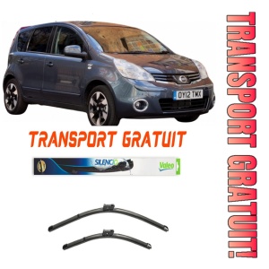 Stergatoare Nissan Note Set 2 stergatoare parbriz Valeo 60 cm/34 cm pentru Nissan Note (E11, Ne11) din 2006-2013 (60 cm / 34 cm)