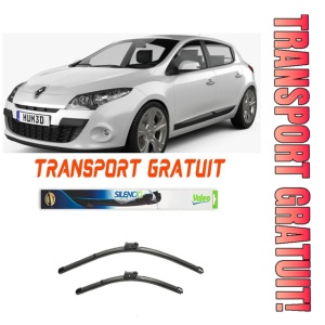 Stergatoare Renault Megane Set 2 stergatoare parbriz Valeo pentru Renault Megane 2008-2015 (60 cm / 40 cm)
