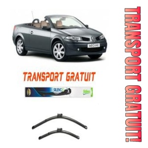 Stergatoare Set 2 stergatoare parbriz AR604S (600mm x 450mm) pentru Renault Megane II Cabrio (10.03-01.06) Valeo