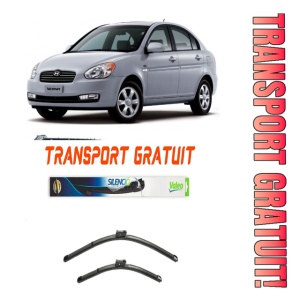 Stergatoare Set 2 stergatoare parbriz AR728S (550mm x 475mm) pentru Hyundai Verna (09.05-) Valeo