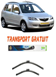 Stergatoare Set 2 stergatoare parbriz Valeo 600/475mm pentru Mazda 2 (DY) (2003-2007) Valeo accesorii pentru autoturismul tau - masina v17390