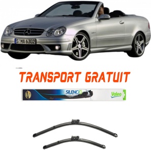 Stergatoare Set 2 stergatoare parbriz Valeo 600/475mm pentru Mercedes-Benz CLK Convertible (A209) (2002-2010) Valeo accesorii pentru autoturismul tau - masina v17480