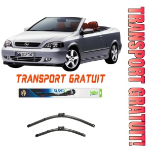 Stergatoare Set 2 stergatoare parbriz Valeo 600/475mm pentru Opel ASTRA G Convertible (T98) (2001-2005) Valeo