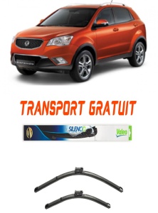 Stergatoare Set 2 stergatoare parbriz Valeo 600/475mm pentru Ssangyong KORANDO (CK) (2010) Valeo accesorii pentru autoturismul tau - masina v15779