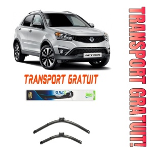 Stergatoare Set 2 stergatoare parbriz Valeo 600/475mm pentru Ssangyong Actyon I (2005-2013) Valeo