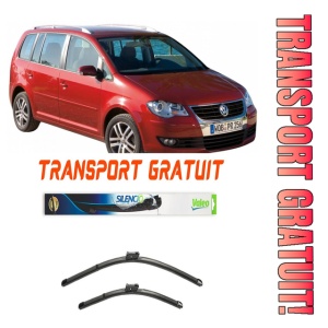 Stergatoare Volkswagen Touran Set 2 stergatoare parbriz Valeo 70 cm/70 cm pentru Volkswagen Touran (1T1, 1T2) din 2003-2010 (70 cm / 70 cm)