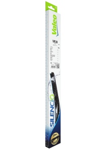 Stergator lamela spate CITROEN C4 II (NC_) din 2009 - 2018, pentru luneta auto, Valeo Silencio, din cauciuc siliconat rezistent, 4 Stickere Auto CITROEN v21711