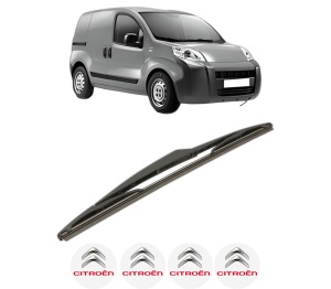 Stergator lamela spate CITROEN NEMO Box Body/MPV (AA_) din 2008, pentru luneta auto, Bosch Twin, din cauciuc siliconat rezistent, 4 Stickere Auto CITROEN v23119