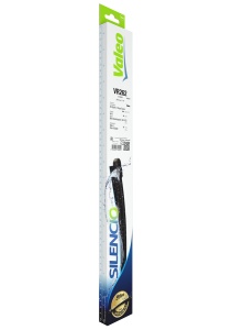 Stergator lamela spate FORD KA+ III (UK, FK) din 2016, pentru luneta auto, Valeo Silencio, din cauciuc siliconat rezistent, 4 Stickere Auto FORD v17283