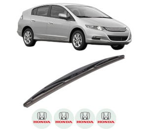 Stergator lamela spate HONDA INSIGHT (ZE_) din 2009, pentru luneta auto, Bosch Twin, din cauciuc siliconat rezistent, 4 Stickere Auto HONDA v23779