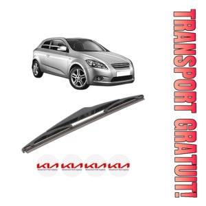 Stergator lamela spate KIA CEE'D Hatchback (ED) din 2006 - 2012, pentru luneta auto, Bosch Twin, din cauciuc siliconat rezistent, 4 Stickere Auto KIA