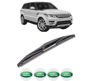 Stergator lamela spate LAND ROVER DISCOVERY SPORT VAN (L550) din 2014, pentru luneta auto, Bosch Twin, din cauciuc siliconat rezistent, 4 Stickere Auto LAND ROVER v24079