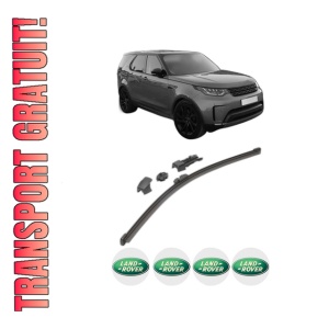 Stergator lamela spate LAND ROVER DISCOVERY V (L462) din 2016, pentru luneta auto, Valeo HydroConnect, din cauciuc siliconat rezistent, 4 Stickere Auto LAND ROVER
