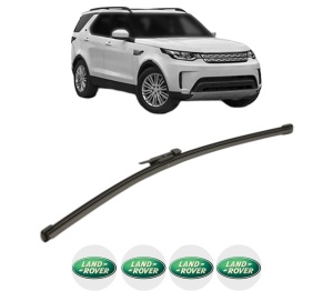 Stergator lamela spate LAND ROVER DISCOVERY V VAN (L462) din 2016 - 2018, pentru luneta auto, Valeo Silencio Xtrm, din cauciuc siliconat rezistent, 4 Stickere Auto LAND ROVER v16834