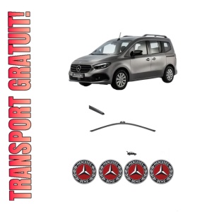 Stergator lamela spate MERCEDES-BENZ CITAN Box Body/MPV (W420) din 2021, pentru luneta auto, Valeo Silencio, din cauciuc siliconat rezistent, 4 Stickere Auto MERCEDES-BENZ