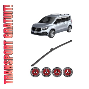 Stergator lamela spate MERCEDES-BENZ CITAN Tourer (W420) din 2021, pentru luneta auto, Valeo Silencio Xtrm, din cauciuc siliconat rezistent, 4 Stickere Auto MERCEDES-BENZ