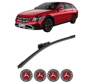 Stergator lamela spate MERCEDES-BENZ E-CLASS T-Model (S213) din 2016 - 2023, pentru luneta auto, Bosch Aerotwin, din cauciuc siliconat rezistent, 4 Stickere Auto MERCEDES-BENZ v26014