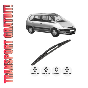 Stergator lamela spate RENAULT ESPACE III (JE0_) din 1996 - 2002, pentru luneta auto, Valeo Silencio, din cauciuc siliconat rezistent, 4 Stickere Auto RENAULT