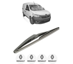 Stergator lamela spate RENAULT EXPRESS Box Body/MPV din 2021, pentru luneta auto, Bosch Twin, din cauciuc siliconat rezistent, 4 Stickere Auto RENAULT v27219