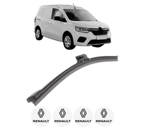 Stergator lamela spate RENAULT KANGOO III MPV din 2021, pentru luneta auto, Bosch Aerotwin, din cauciuc siliconat rezistent, 4 Stickere Auto RENAULT v25174