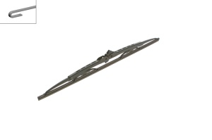 Stergator lamela spate RENAULT LAGUNA III (BT0/1) din 2007 - 2015, pentru luneta auto, Bosch Twin, din cauciuc siliconat rezistent, 4 Stickere Auto RENAULT v29992